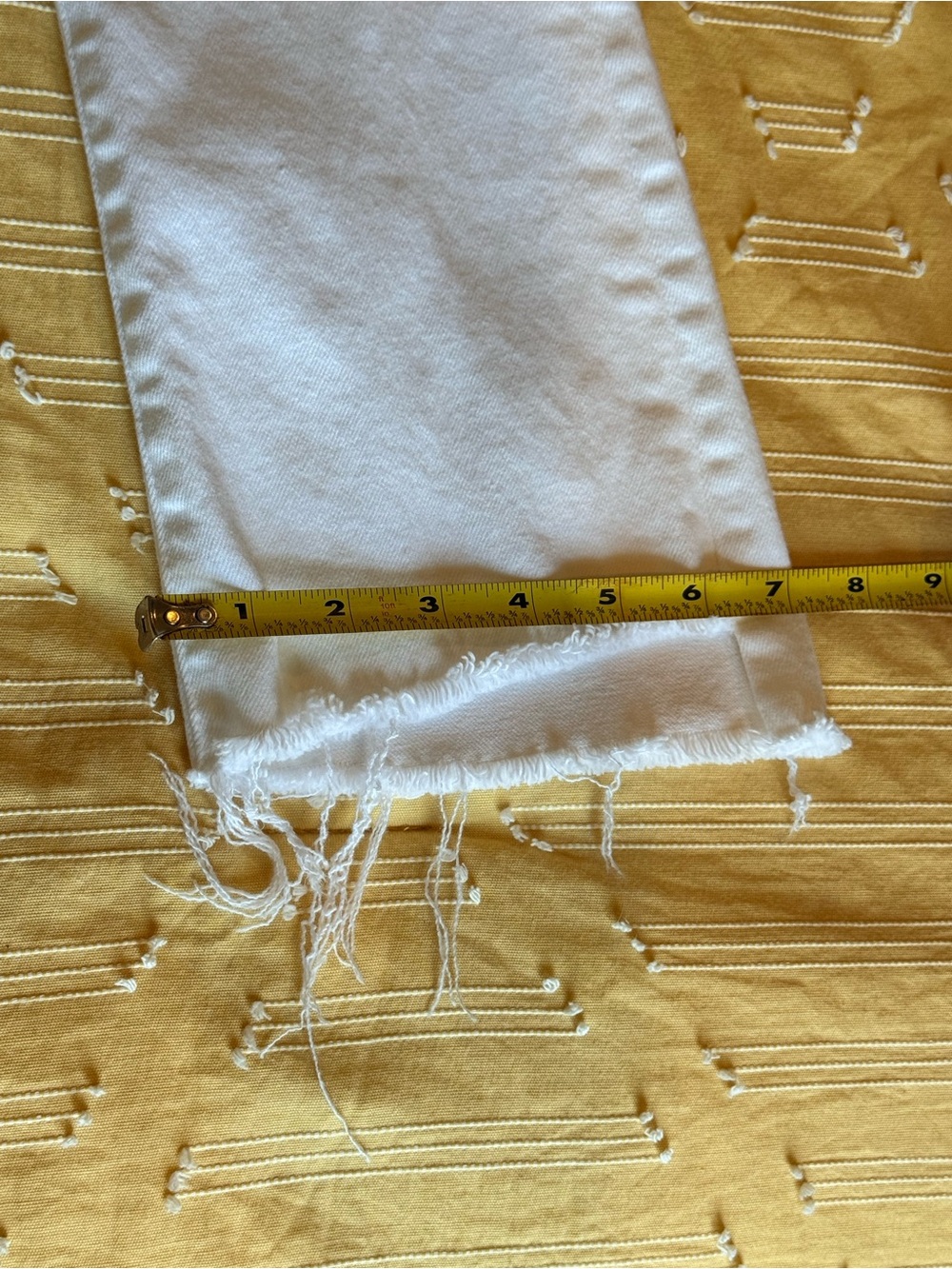 MOTHER The Insider Crop Step Fray Fairest Of Them All Cropped Flare Jeans - Picture 12 of 13